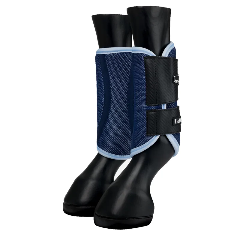 LeMieux Carbon Mesh Wrap Boots - Mist